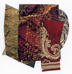 Some of the ewest 2008 fall fabrics are highly textural